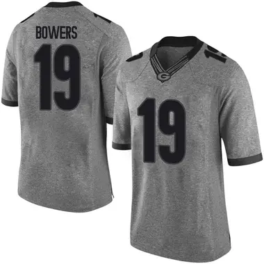 Gray Brock Bowers Men's Georgia Bulldogs Football College Jersey - Limited