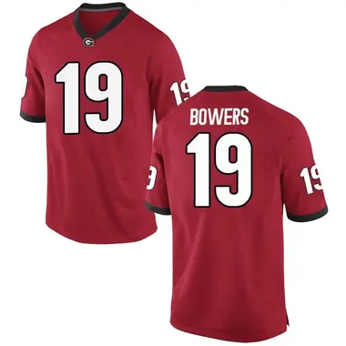 Red Brock Bowers Men's Georgia Bulldogs Football College Jersey - Game